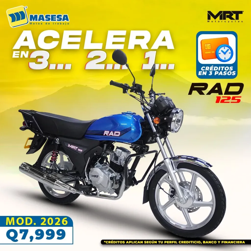 RAD 125 MODELO 2026